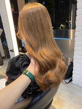 インク サカエ(inq sakae) 韓国/透明感/オレンジブラウン/小顔/ロング