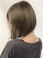 アフター(after) 切りっぱなし前下がりボブ
