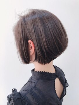シルクレイ 新宿店(Silk-lei) 【Silk-lei】ワンサイドショート_大人ボブ