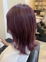 エンリー(ENlee)&nbsp;【白鳥未来】ピンクラベンダー×外ハネボブ