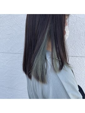 ビオトープミヨシ(Bio-Top MIYOSHI) インナーカラー×オリーブグレー◎30代40代50代