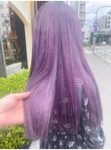 【BOXmico.】艶ラベンダーで透明感ロング☆