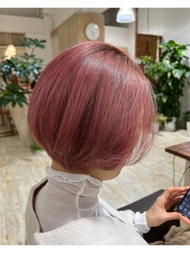 ルーツヘアー(Roots hair) ペールピンク