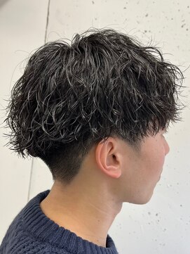 ローウェ バイ フィフス 立川メンズサロン(Louwe by fifth) ツイストスパイラルパーママッシュメンズパーマ波巻きパーマ