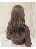 【mirei】艶髪ラベンダーグレージュ/大人フェミニンロング<横浜>