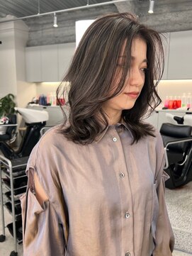 ジルブラン 横浜関内(JIL BLAN) ハイライトバレイヤージュダブルカラーケアプリーチ30代40代