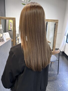 アルコイリスバイドールヘアー(ARCOIRIS by Dollhair) 酸性ストレート髪質改善艶髪韓国風ニュアンスカラー透明感都島