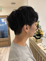 ラボヌールヘアー 宇都宮店(La Bonheur hair) 無造作メンズパーマ【宇都宮駅/レイヤーカット】