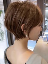 ラフ 立川(Laff)&nbsp;ショートボブ×ショコラアッシュ【束感/ヘルシースタイル/立川】