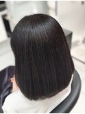 30代40代50代60代　太い硬い毛質の縮毛矯正エアーストレート