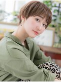 大人かわいいヴェールカラー小顔マッシュヘアh3戸頭20代30代40代