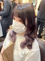 キャラ 池袋本店(CHARA)&nbsp;インナーカラーで可愛さアップ！【インナーカラー】