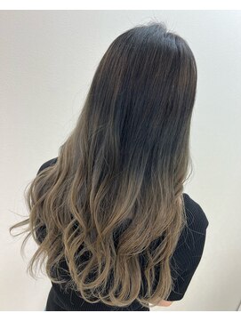 アールモンドヘア新世界 【北見】#グラデーションカラー#ダブルカラー#ブリーチカラー
