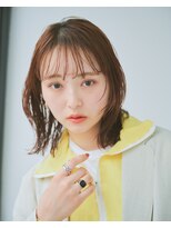 リトル エスタ 大名(little×esta)&nbsp;顔まわりカット×ニュアンスパーマ風スタイル