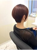 レッドブラウン×ショート
