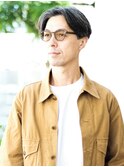 乾かすだけで決まる坂本龍一風ハンサムショート