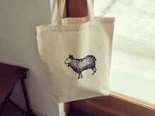 ヒツジ(HITSUJI)の雰囲気（original totebag）