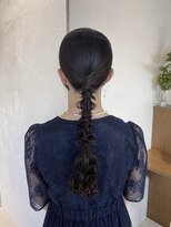 リル 茅ヶ崎(Liru:)&nbsp;【花鈴】タイトヘア/ワインレッド/チェリーレッド