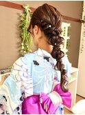 玉ねぎヘア【品川/ヘアセット/着付け】