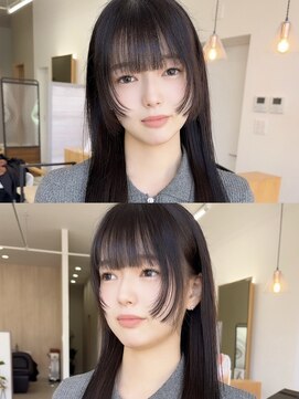 ミリ 奈良店(mm) 姫カット/顔まわりレイヤー/レイヤー/近鉄奈良/奈良