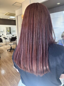 ルシード スタイル レクラ 栄生店(L'UCIDO STYLE L'eclat) ピンクカラー