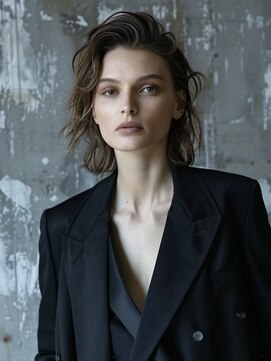 アルトリスト(Altruist Aging×HAIR&SPA) ☆イメチェンピンクベージュアンブレラカラー前髪クールショート