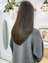 イコ 表参道原宿(ico)&nbsp;オリーブベージュ イルミナカラー LAケラチントリートメント