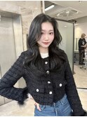 《出永 彩花style》レイヤーカット-韓国ヘア/艶カラー/髪質改善