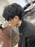 【メンズデザインパーマ】大学：専門生応援キャンペーン