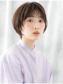 大人可愛い髪質改善エモージュ小顔ショートq古河20代30代40代