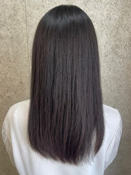 ガーディナ(Gardina) 縮毛矯正 ダークグレージュ 透明感カラー 美髪 20代 髪質改善