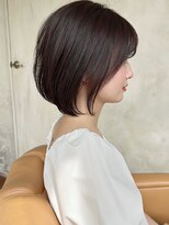 アフロート ルヴア(AFLOAT RUVUA)&nbsp;似合わせ ショート ボブ 30代 40代 小顔 新宿 ひし形 前上がり