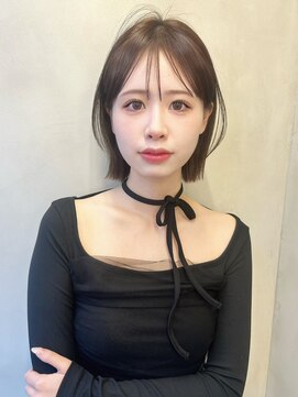 グロー オオミヤ アネックス 大宮(GLROW OMIYA ANNEX) ♪韓国ボブ　ウルフ　レイヤー　縮毛矯正　ダブルカラー