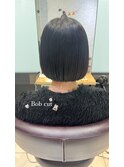 ぱっつんボブ