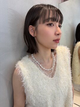 ロンドプロフィール 浦和(Lond profil) ブリーチなしカラー伸ばしかけヘア簡単スタイリング小顔ヘア