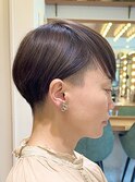 ミニウルフレイヤーカット顔周りカット前髪カットショート/大宮