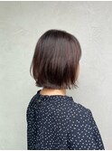 【LAMP HAIR DESIGN 堀田】グレイカラー/レイヤーボブ