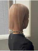 ぱつっとボブ
