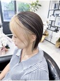 フェイスフレーミングxショートボブ
