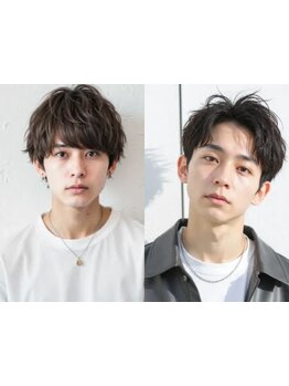 再現性の高いカットが自慢！men's限定クーポン多数有◎【マイクロバブルヘッドスパ＋カット\4500】