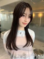 ベル サウス(BHEL south)&nbsp;津市ロングレイヤーカットハッシュカット透明感カラー重めロング