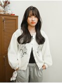 ローレイヤーカット/ダスキーオリーブカラー