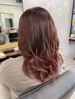 クラン 岡本(Chlan)&nbsp;グラデーションカラー　ピンクベージュ