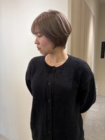 ウインナーヴィジョン 栄 久屋大通店(WINNER VISION)&nbsp;【大人のファッションカラー】ミルクティーショートボブ