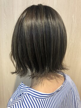 プランタンアヴェダ(printemps AVEDA) ハイライトたっぷりオリーブカラー