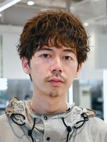 フィフス 大分(fifth)&nbsp;大分ルーズパーマメンズカットルーズショートツーブロックゆるめ