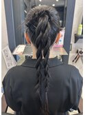 韓国風ヘアアレンジ