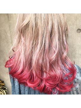 ビビト(bibito) bibito  グラデーションカラー ピンク