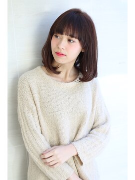 オーロ 緑地公園店(ORO) ナチュラルヌーディーボブ