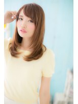 ミック ヘアアンドビューティー 大山店(miq  Hair&Beauty)&nbsp;あふれる透明感！ナチュラルセミディ